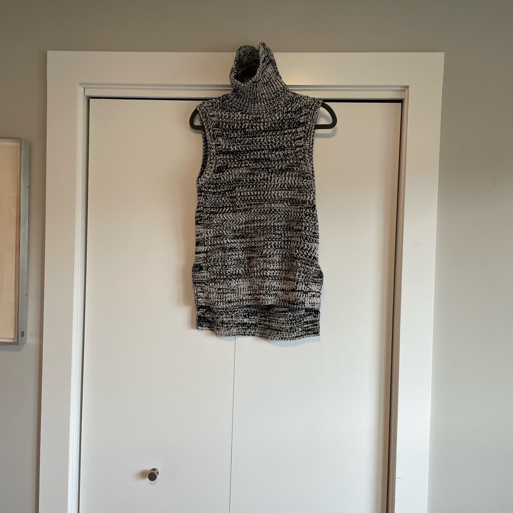 10 Crosby Derek Lam Monochrome Knit Turtleneck Sweater